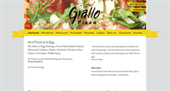 Desktop Screenshot of giallo-pizza.ch